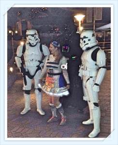 Darth Vader, Stormtroopers and a Running R2-D2